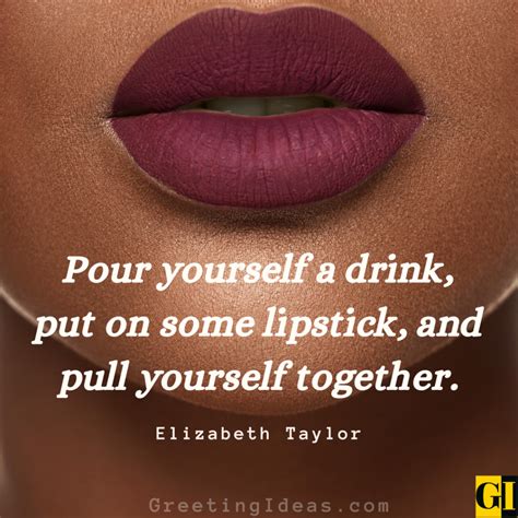 lipstick quotes for women.